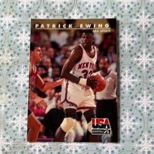 Patrick Ewing NBA Update USA Basketball card